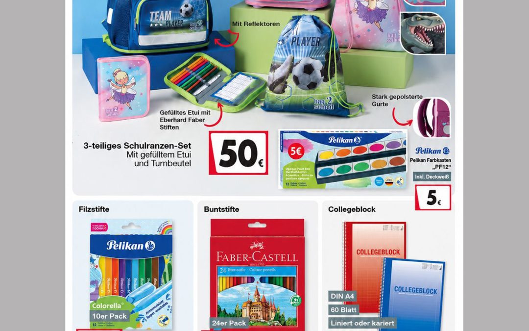 SCHUL-JA! – Alles für deinen Schulstart bei Woolworth